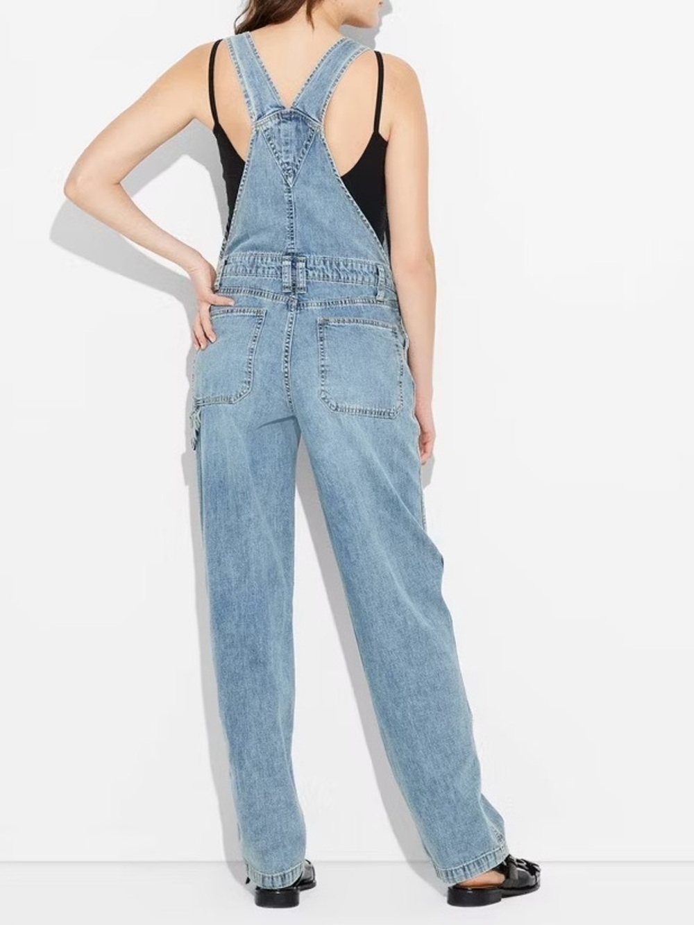 Wild Fable Women's Relaxed Baggy Overalls Size XS - Picture 2 of 12